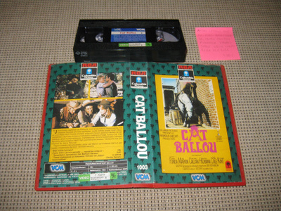Cat Ballou-VHS (FIx, VTC-Video, Lee Marvin, Jane Fonda)