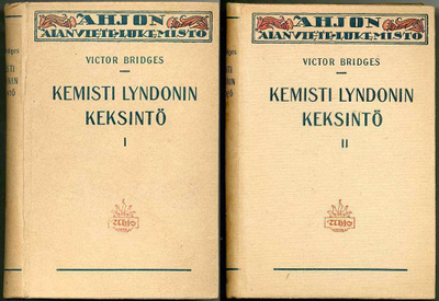 Victor Bridges: Kemisti Lyndonin keksintö 1-2 (1919)