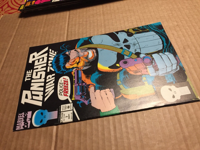 MARVEL THE PUNISHER WAR ZONE 7/1992 HYVÄ