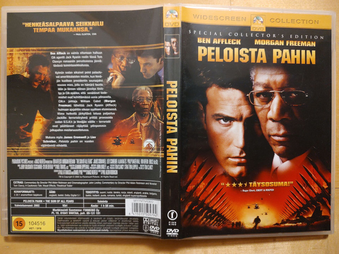 Peloista pahin - Special Collector's Edition DVD