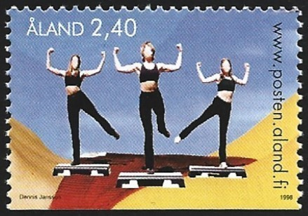 Åland 1998 ÅV 6 Nuorison harrastuksia  2,40 mk ** LaPe 139