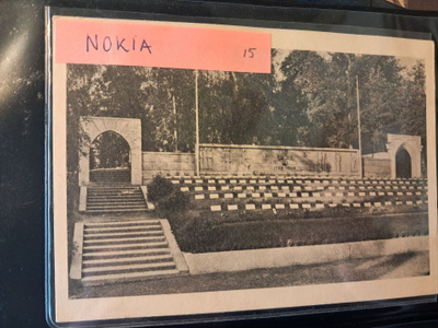 Nokia, kulkematon vanha kortti.