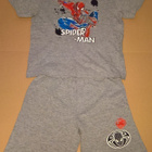 LASTEN SHORTSIASU SETTI PAITA + HOUSUT KOKO 116 SPIDER-MAN - pikkukuva 1