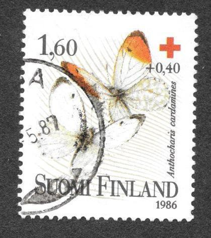 Punainen risti 1986 1,60+0,40mk (LAPE 990) O