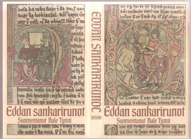 Eddan sankarirunot,  WSOY 1981, skp, 2.p., K4