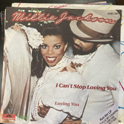 Millie Jackson - I Can't Stop Loving You 7''