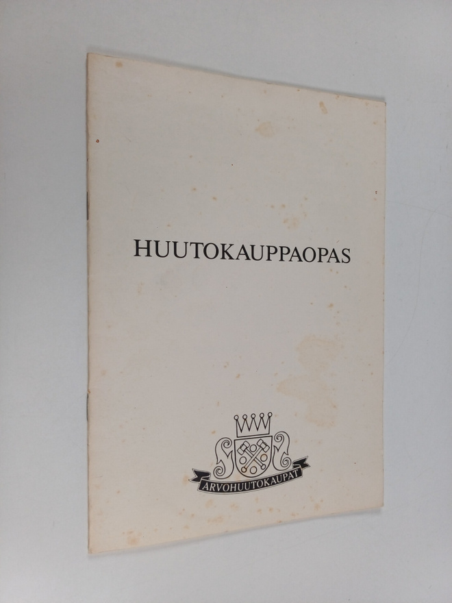 Huutokauppaopas = Auktionsguide