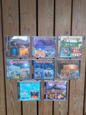 Iron Maiden CD Kaksi albumia yhdellä cd-llä