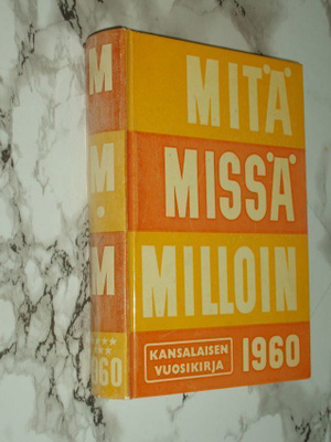 Kirja - Mitä Missä Milloin 1960
