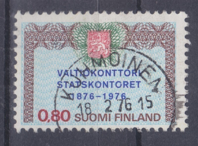 1976 Valtionkonttori loistoleimalla.