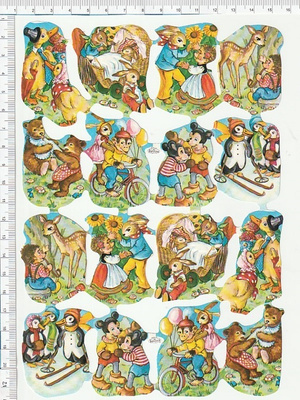 * Krüger 98-127, leikkisät eläimet-arkki *