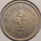 Hong Kong. 1 dollar 1978. - pikkukuva 2