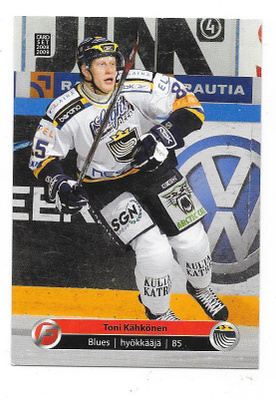 2008-09 CardSet #76 Toni Kähkönen , Espoo Blues