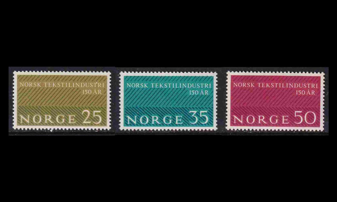 Norja 500-2 ** Norjan tekstiiliteollisuus (1963)