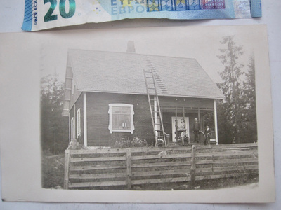 VANHA Postikortti Valokuva Merikarvia Kasala 1920-l