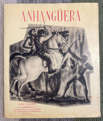 HEKEL TAVAREZ: Anhangüera (LP) Poema Sinfônico Para Orquest