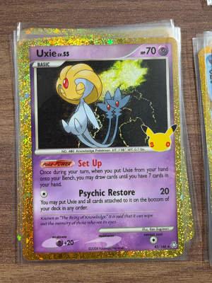Pokemon Uxie Lv.55 (30C LA 43)