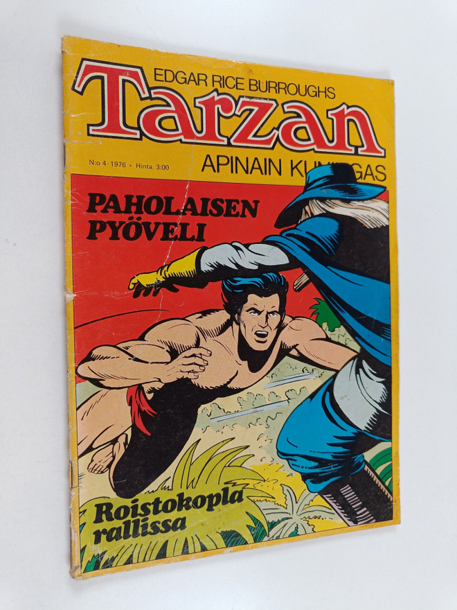 Edgar Rice Burroughs : Tarzan - apinain kuningas 4/1976 :...