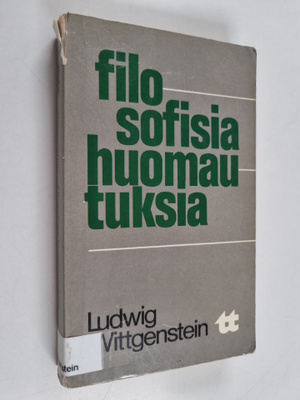 Ludwig Wittgenstein : Filosofisia huomautuksia