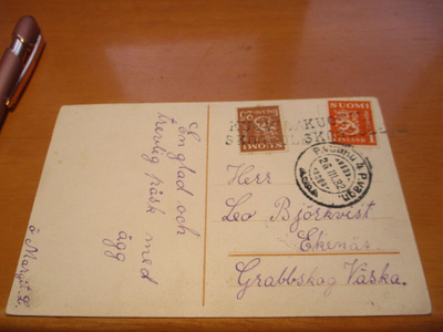1932 KUOVILA rivil + Pv4 kortilla