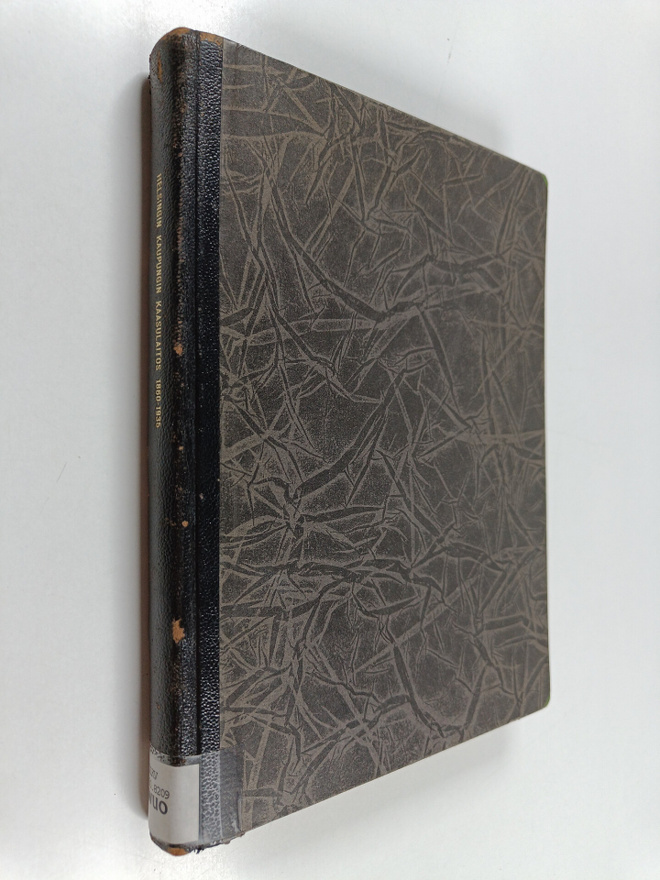 B. Wuolle : Helsingin kaupungin kaasulaitos 1860-1935