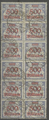 Danzig Mi 176 12-blokki o
