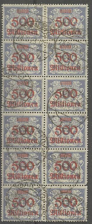 Danzig Mi 176 12-blokki o