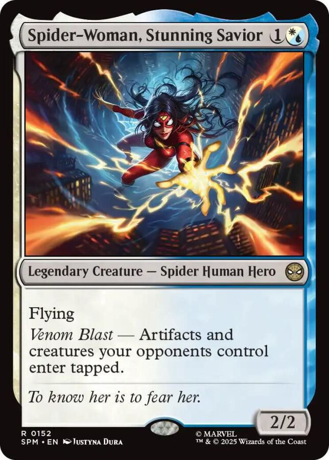 MtG Marvel's Spider-Man #152: Spider-Woman, Stunning Savior