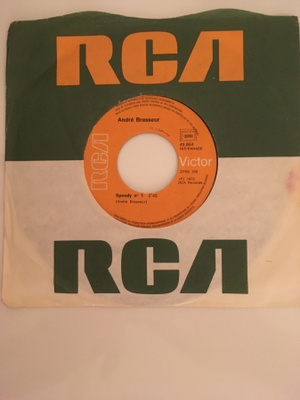 (7") Andre Brasseur - Speedy No1 / Darkness