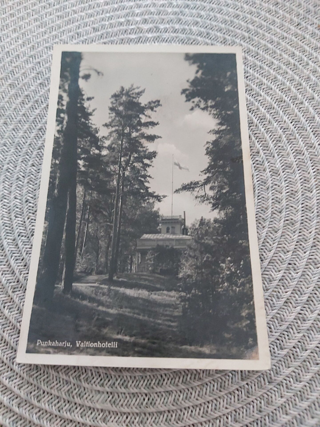 Punkaharju Valtionhotelli kortti