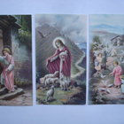 Keräilykortit: 3 kpl Jeesus lapsena. Koko 5x8,8cm - pikkukuva 1