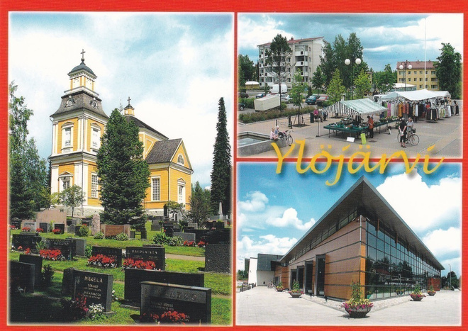 YLÖJÄRVI - KIRKKO, TORI JA KIRJASTOTALO