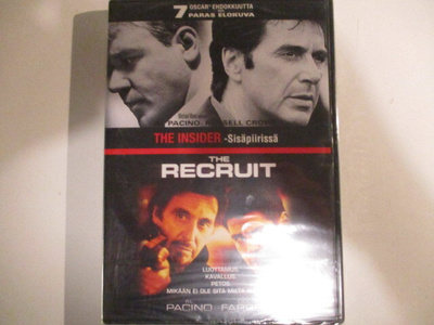 DVD THE RECRUIT + THE INSIDER
