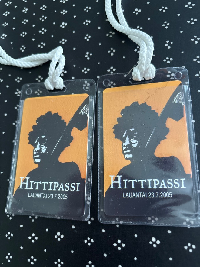 Pori Jazz Hittipassi la 23.7.2005, nrot 251476-77