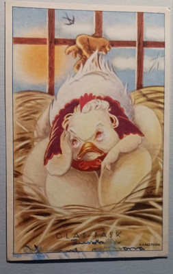 Karlström: Hieman hautomiseen tympääntynyt kana, p. 1950