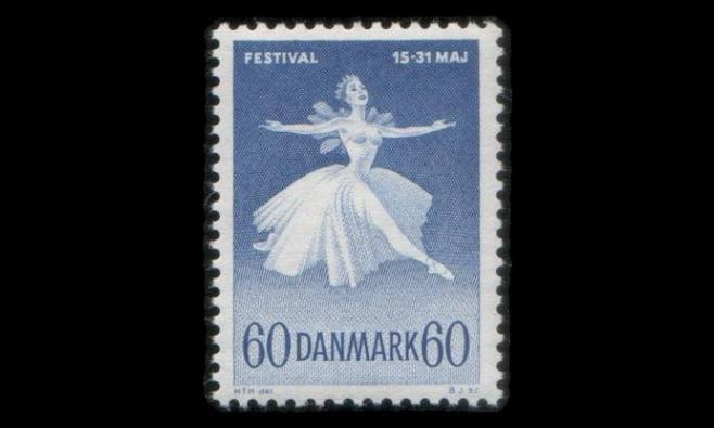 Tanska 403x ** Kööpenhamina-festifaalit X-paperi (1962)