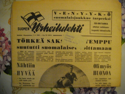 Suomen Urheilulehti Nro 72/1959 (30.9)