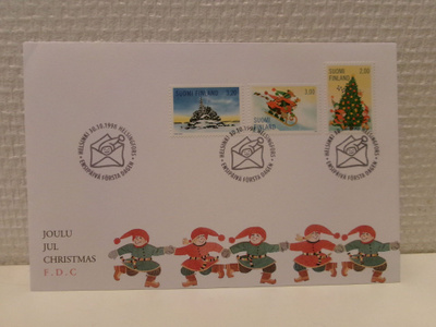 FDC- ensipäiväkuori - Joulu - 1998