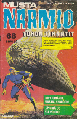 Mustanaamio 7/1983 Teräsnyrkki / Salaisuuksien maja