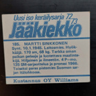 Jääkiekko 72/73 # 185 - pikkukuva 2