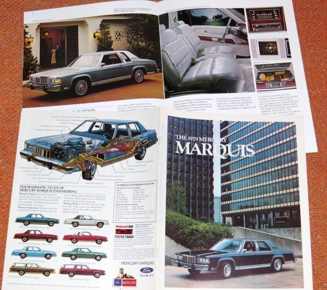 1979 Mercury Marquis esite - KUIN UUSI - 16 sivua