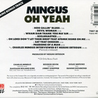 MINGUS - OH YEAH - pikkukuva 2
