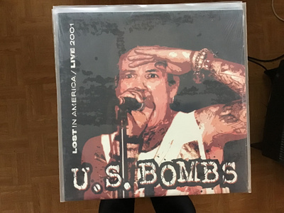 U.S.Bombs lost in america / live 2001 LP