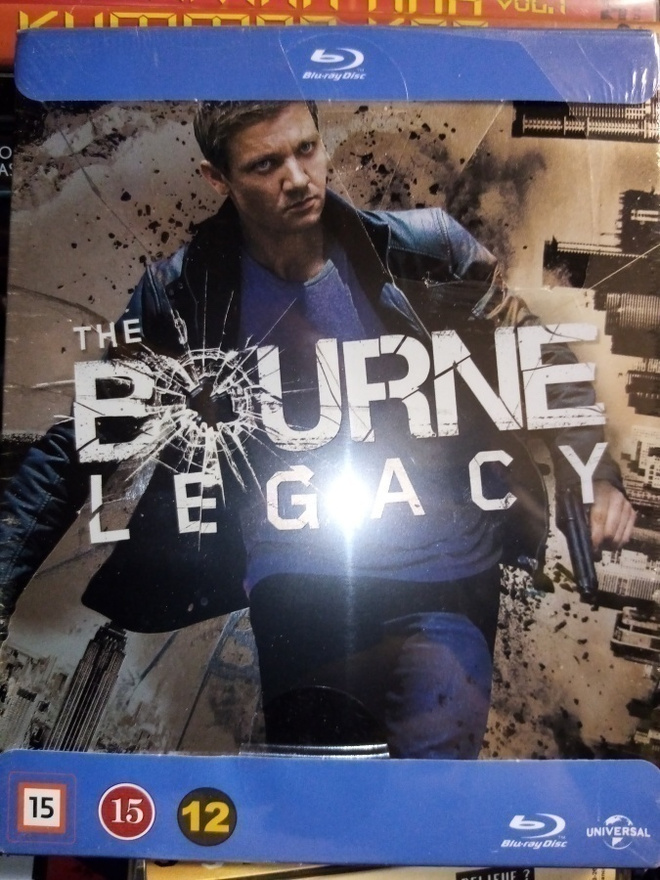 Blu-ray Steelbook THE BOURNE LEGACY ( UUSI)