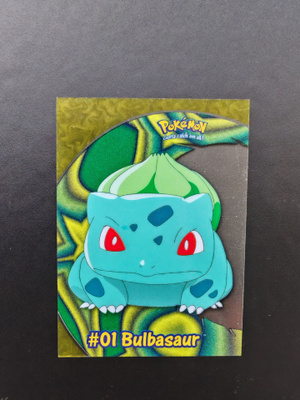 Pokemon Bulbasaur topps