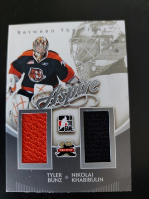 2011-12 BTP Aspire Jerseys Silver #AS25 Khabibulin/Bunz