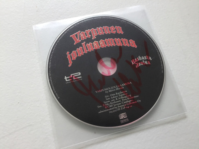 Marco Hietala . Varpunen jouluaamuna nimmari CDS single
