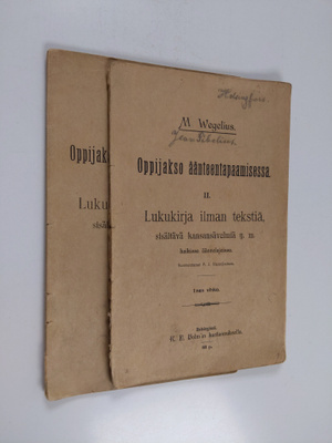 Martin Wegelius : Oppijakso äänteentapaamisessa, 2., 1-2 ...