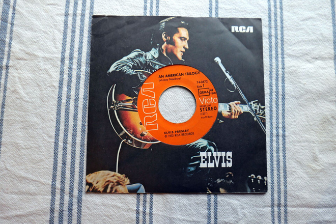 Elvis Presley-An American Trilogy  7" Saksa  1972