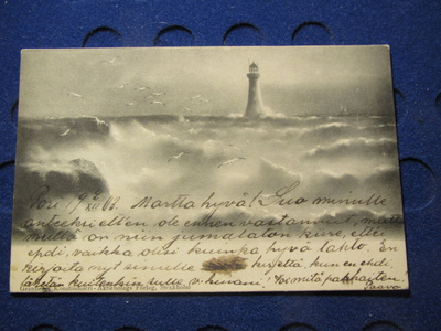 Majakka New Brighton. Postikortti